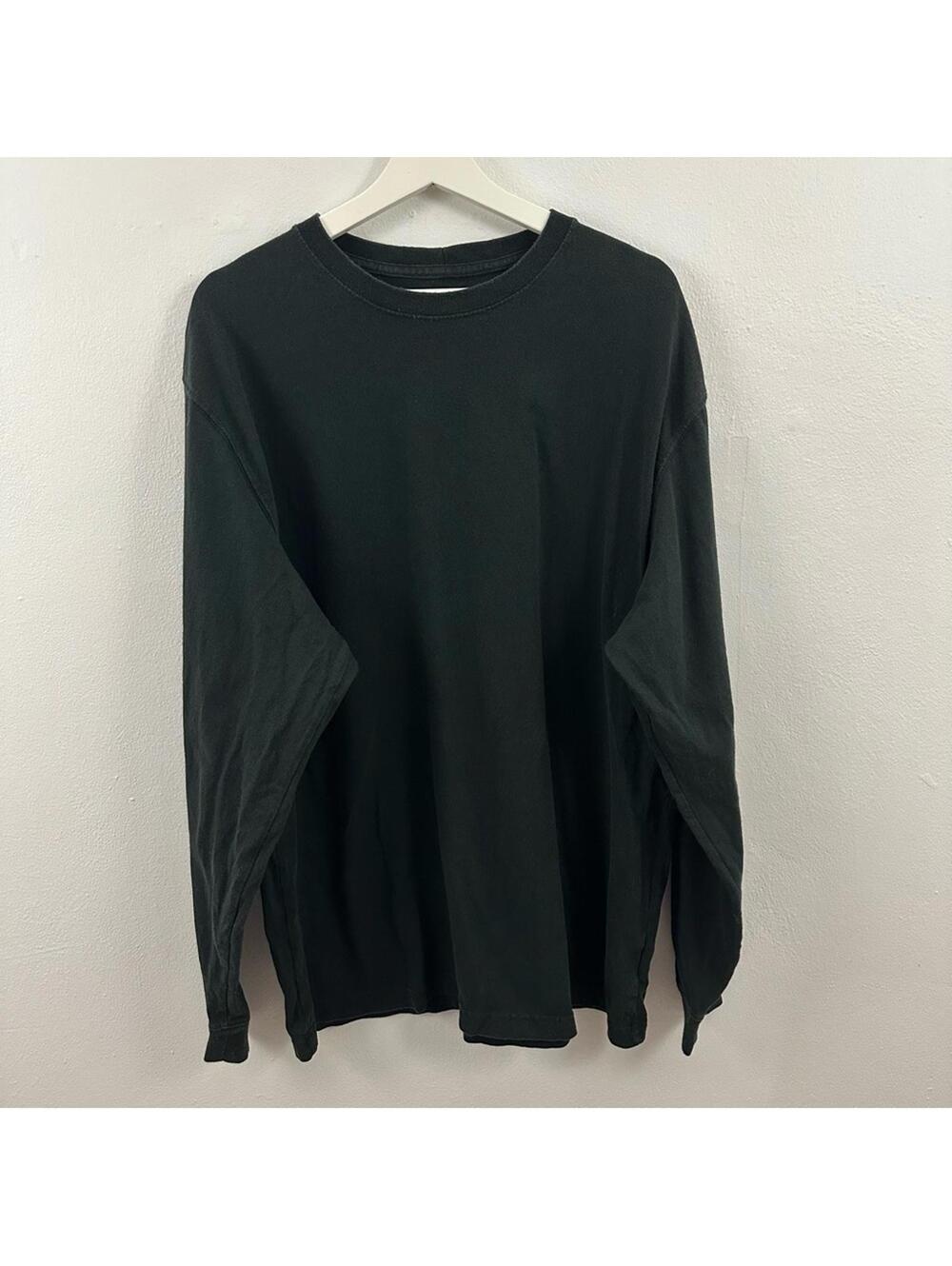 Carhartt Original Fit Black Long Sleeve Shirt Men's Size L